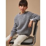 Pull en laine et mohair fille