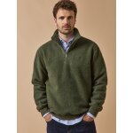 Pull polaire col camionneur homme