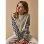 Pull sans manches fille - laine rws *