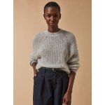 Pull sequins femme avec mohair et alpaga