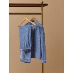 Pyjama col crant vichy femme