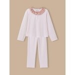 Pyjama col tissu liberty fille