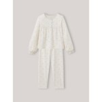 Pyjama fille en jersey - imprim rosa - coton biologique
