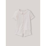 Pyjashort fille en jersey - imprim lisa - coton biologique