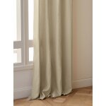 Rideau en lin � oeillets