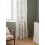 Rideau  oeillets esprit toile de jouy