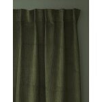Rideau en velours ctel  ruflettes
