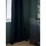 Rideau en velours ras  ruflettes