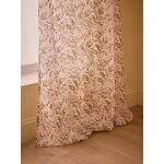 Rideau voilage imprim� indien rosa