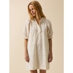 Robe courte broderie anglaise femme