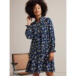 Robe courte femme en viscose dobby imprim isabel