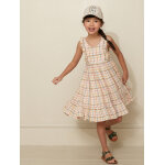 Robe fille  carreaux