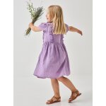 Robe fille en gaze de coton biologique