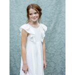 Robe fille simone - cortge plume
