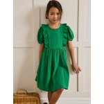 Robe fille en gaze de coton biologique