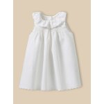 Robe lin et coton b�b� camille - collection f�tes et mariages