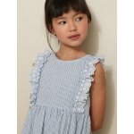 Robe en seersucker fille