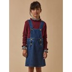 Robe tablier en denim fille Robe tablier en denim fille