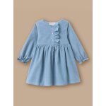 Robe velours et broderie b�b�