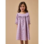 Robe vichy fille - cyrillus x emile & ida