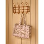 Sac cabas matelass� imprim� indien