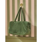 Sac week - end matelass en velours ctel