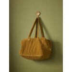 Sac week - end matelass en velours ctel