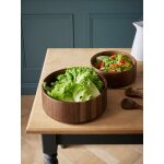 Saladier en bois d'acacia - � 30 cm