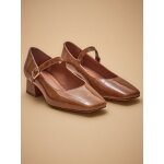 Saloms  talon cuir vernis femme