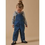 Salopette en denim imprim bb
