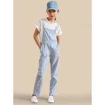 Salopette fille - vichy brod�