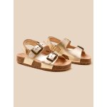 Sandales en cuir fille
