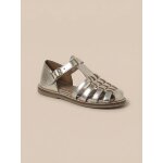 Sandales en cuir iris� fille