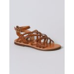 Sandales multi - brides fille en cuir