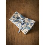 Serviette de table aurore coton tram aspect lin par lot de 4