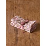 Serviettes de table imprim� indien par lot de 4