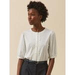 T - shirt brod� femme modal et coton biologique