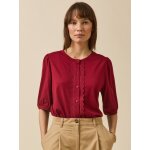 T - shirt brod� femme modal et coton biologique