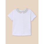 T - shirt col en seersucker b�b� - coton biologique