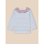 T - shirt col en tissu liberty b�b�