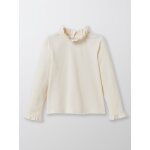 T - shirt fille col montant - coton bio