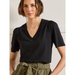 T - shirt galon dentelle femme lyocell et coton