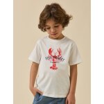 T - shirt homard gar�on - coton biologique
