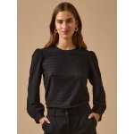 T - shirt jacquard femme