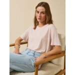 T - shirt lin et viscose femme