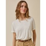T - shirt lin et viscose femme