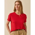 T - shirt lin et viscose femme