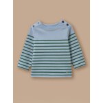 T - shirt marini�re boutonn� b�b�