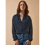 T - shirt raglan imprim pois femme modal et coton biologique