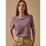 T - shirt ray� femme coton biologique
